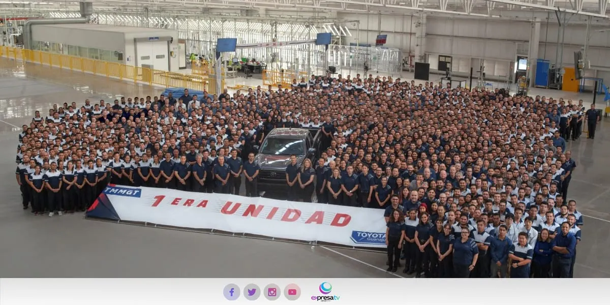 TOYOTA inaugurará oficialmente planta de Guanajuato