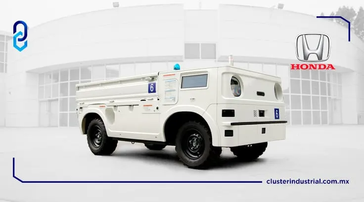 Honda prueba prototipo de Vehículo Autónomo de Trabajo en una obra de construcción solar