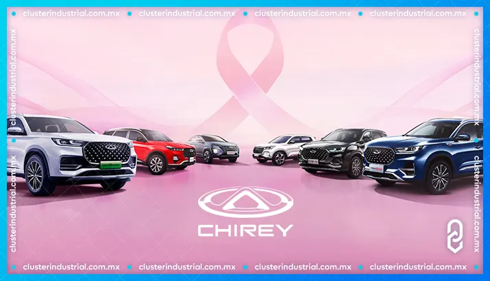 Chirey se une a la lucha contra el cáncer de mama en México