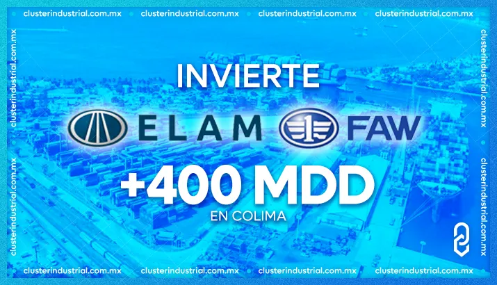 ELAM-FAW firma carta de intención para instalar planta armadora de camiones en Colima