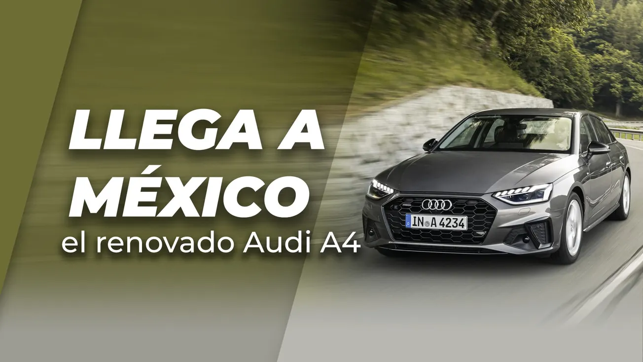Llega a México el renovado Audi A4