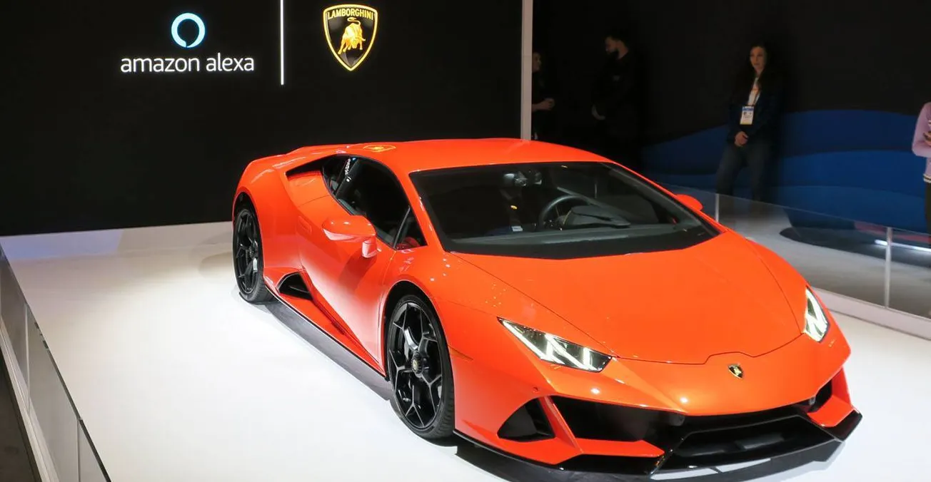 Y el primer auto en ser controlado por Alexa de Amazon es ¿Un Lamborghini Huracán EVO 2020?
