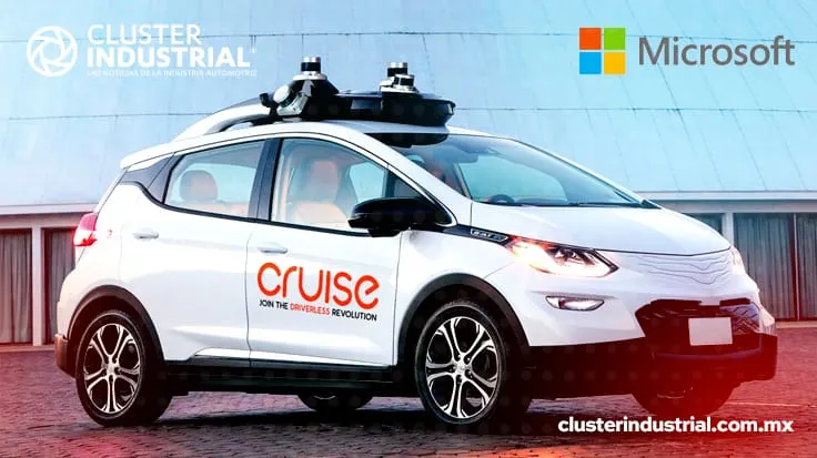 Microsoft apoya a Cruise, filial de autos autónomos de General Motors