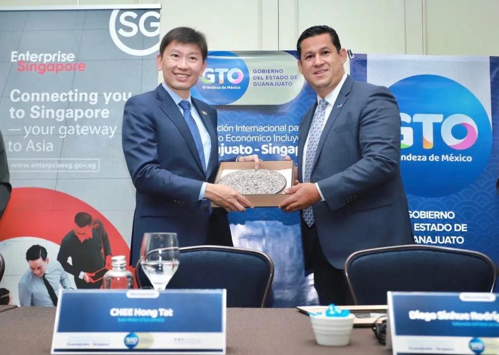 Guanajuato y Singapur impulsarán Hub Premier de Logística