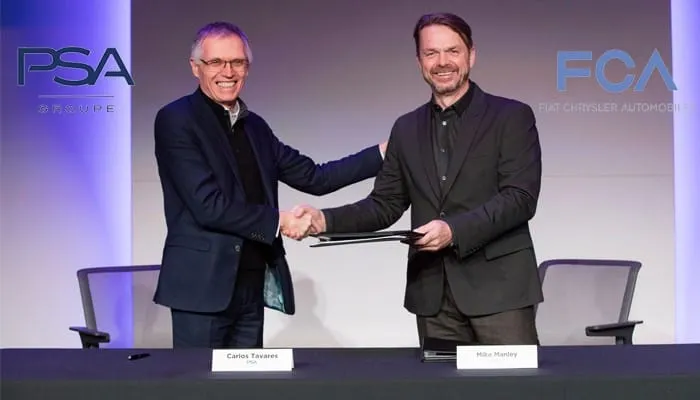 FCA y PSA Groupe firman oficialmente su fusión