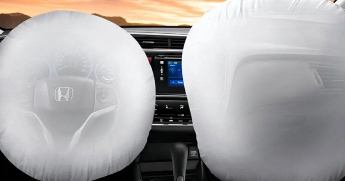 Honda anuncia nuevo diseño de airbag frontal