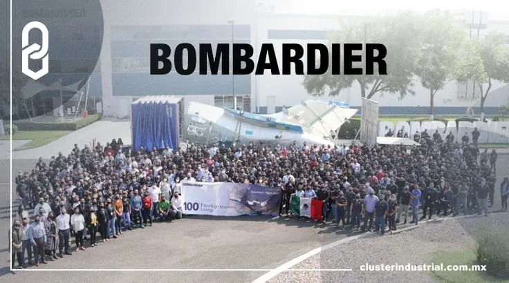 Bombardier celebró 15 años de producción en Querétaro