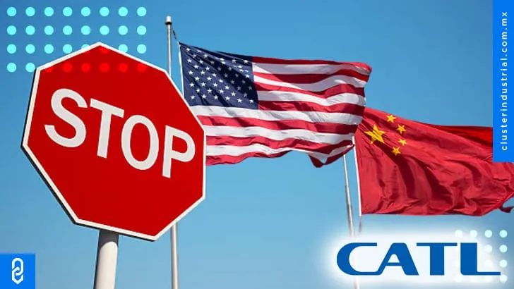 ¿CATL pausa plan para construir planta en Estados Unidos por visita de Pelosi a Taiwán?
