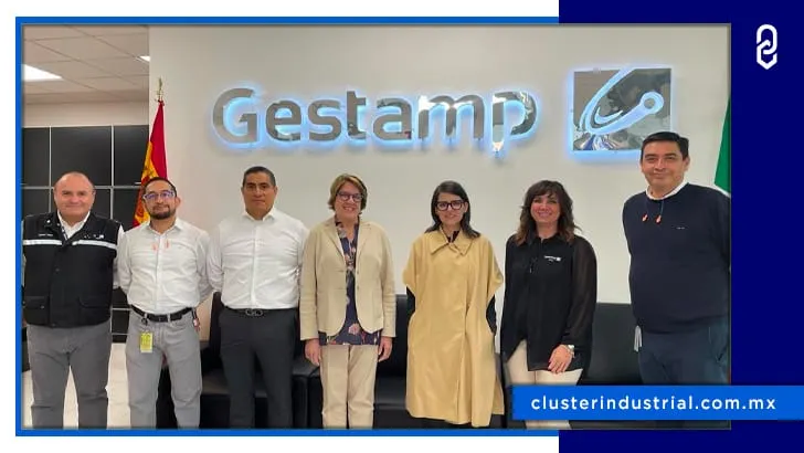 CAMESCOM visita planta de producción de Gestamp en Puebla