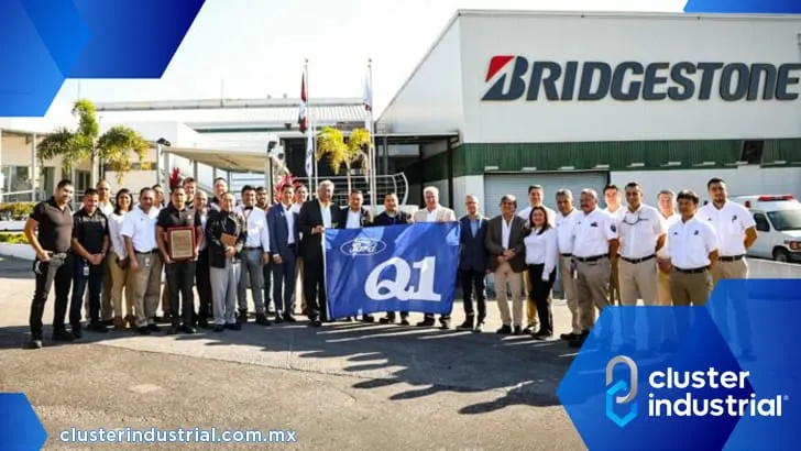 Bridgestone México recibió Certificación Q1 de Ford