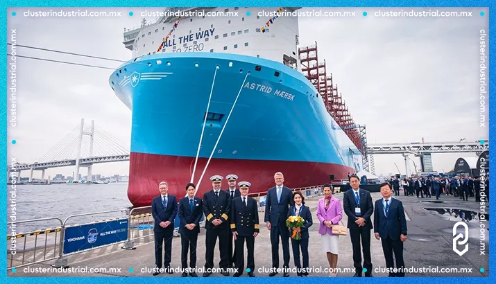 Maersk presenta el segundo buque de su flota equipada con metanol