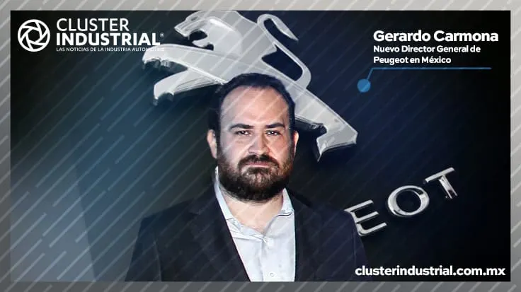 Gerardo Carmona, nuevo Director General de Peugeot en México