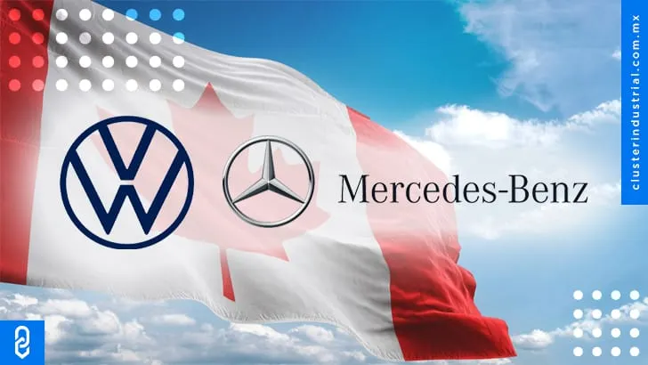 Canadá acuerda impulsar proveeduría de movilidad limpia con Volkswagen y Mercedes-Benz