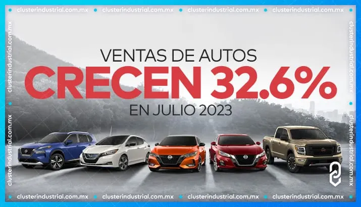 Ventas de autos en México superaron cifra prepandemia: crecen 32.6% en julio 2023