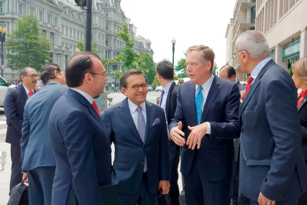 Concluyen gira de trabajo por TLCAN en whashington