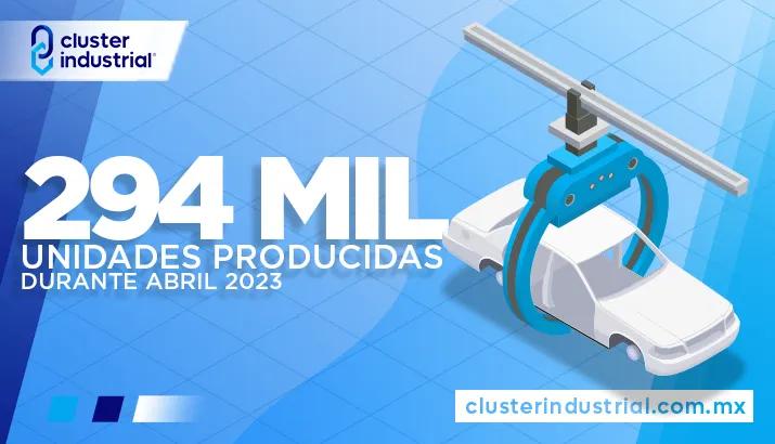 Producción y exportación de autos en México siguen en ascenso en abril 2023