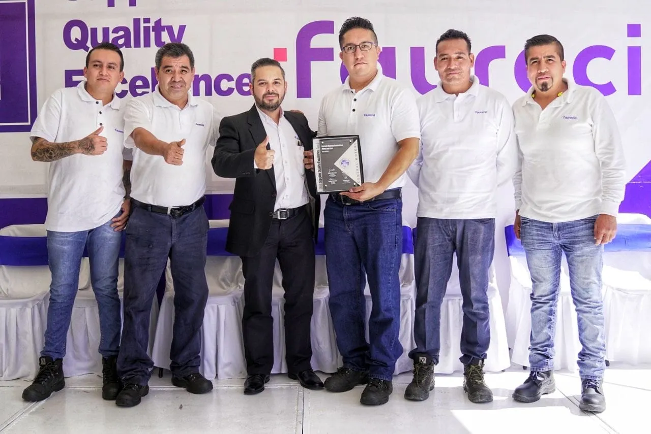 Plantas de Faurecia en Querétaro y Silao reciben premio de excelencia de GM