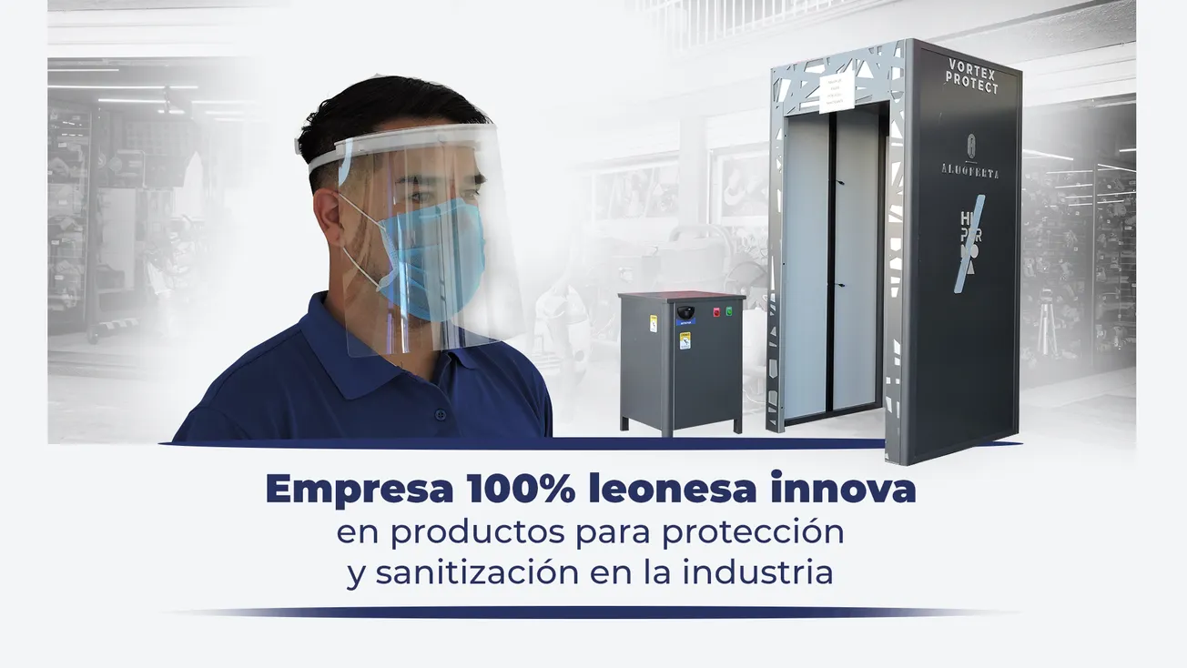 Empresa 100% leonesa innova en productos para protección y sanitización en la industria.
