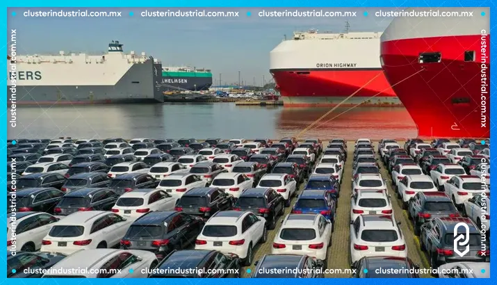 De enero a septiembre de 2023, aumentó un 22.5% el flujo de vehículos en puertos mexicanos