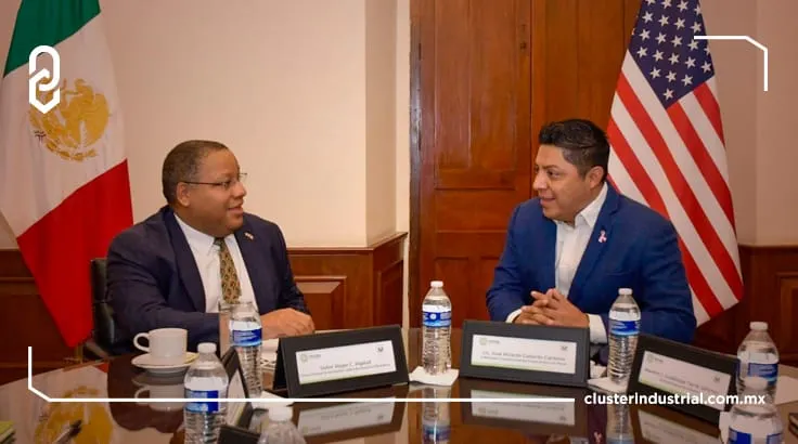 Gobernador de SLP se reúne con cónsul de EU