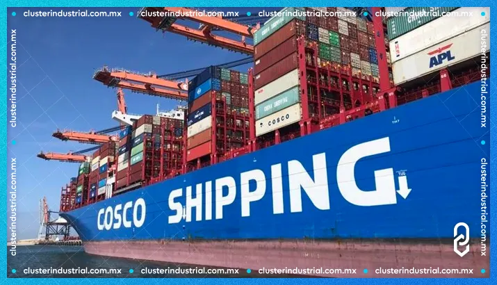 Cosco Shipping Lines revoluciona la logística con contenedor para cuatro vehículos