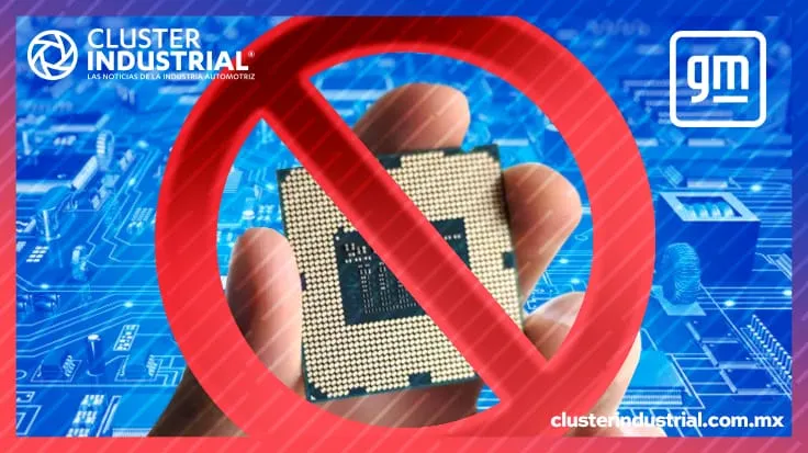Planta de GM en SLP detendrá su producción por falta de semiconductores