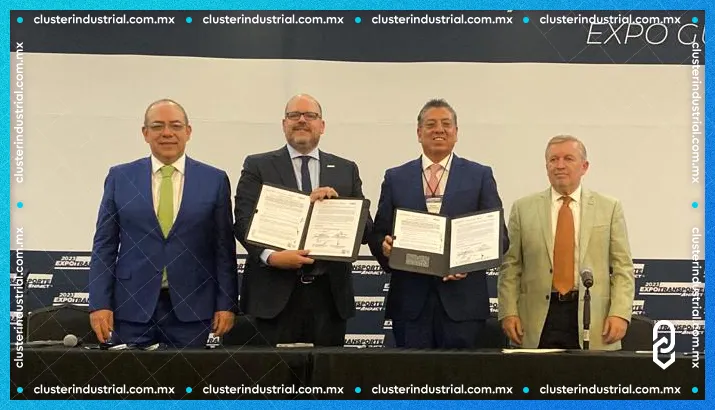ANPACT, Nafin y Bancomext firman convenio para fortalecer a la industria del transporte
