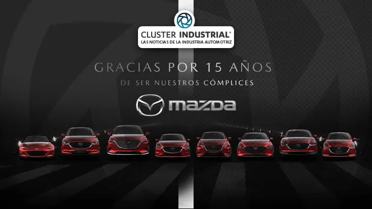 Mazda cumple 15 años de presencia en México