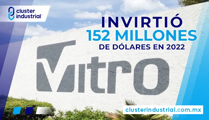 Vitro invirtió 152 MDD en 2022, fortaleciendo su presencia en México y a nivel global