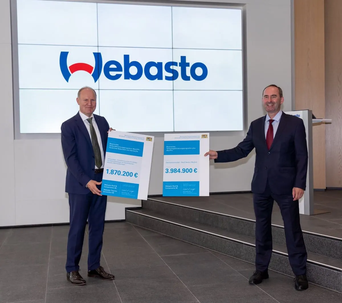 Webasto recibe subsidio para desarrollar tecnologías de movilidad