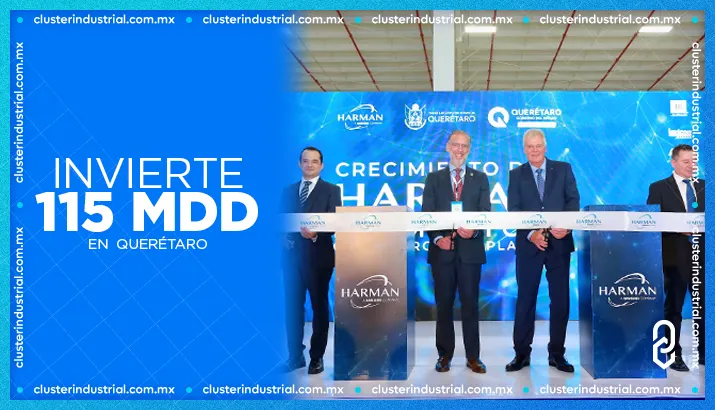 Harman inaugura cuarta planta en Querétaro con inversión de 115 MDD