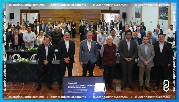 Cluster Automotriz de Querétaro celebra sus logros de 2023 junto a sus asociados