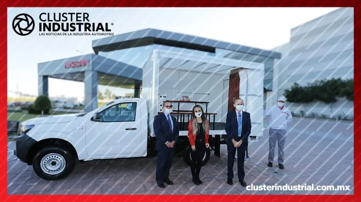 Nissan entrega salón de clases móvil a maestra en Aguascalientes