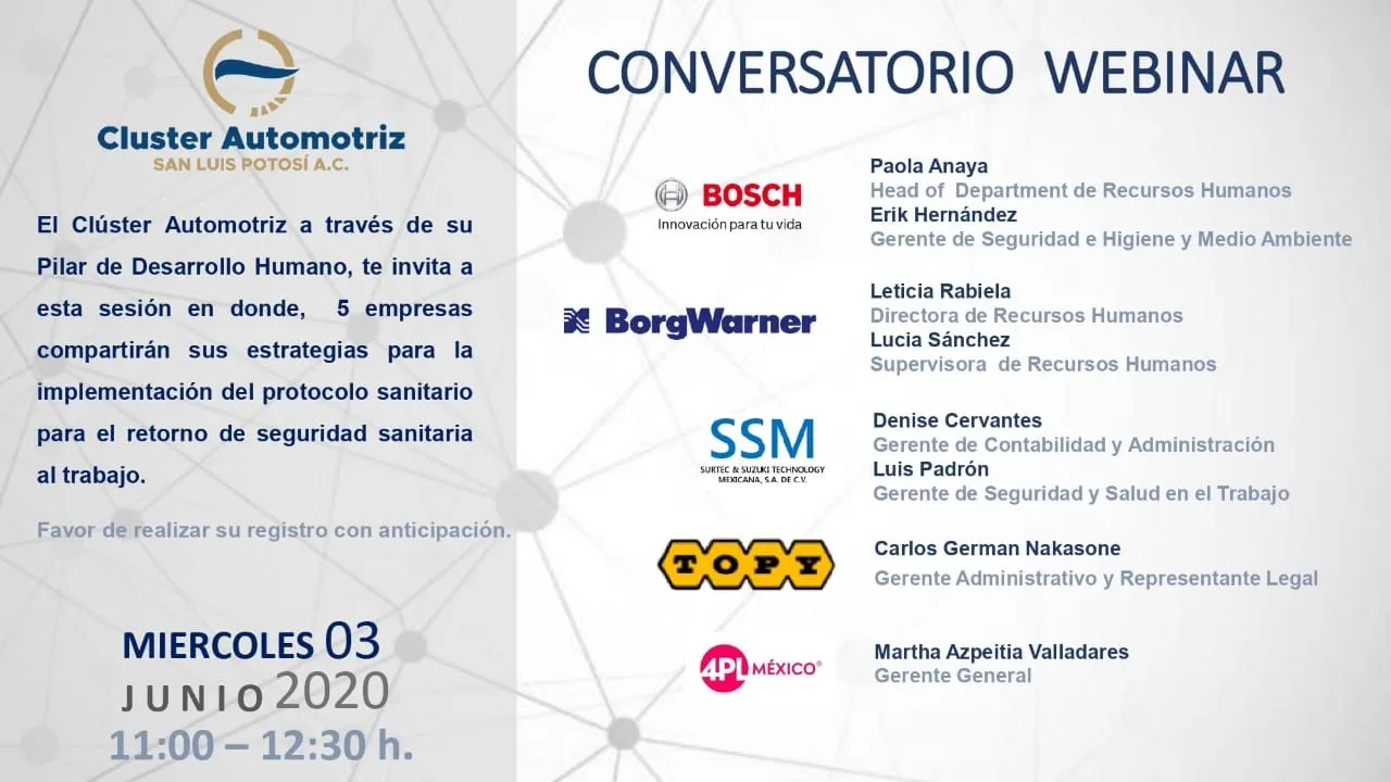 5 empresas de San Luis Potosí comparten sus medidas de retorno de operaciones