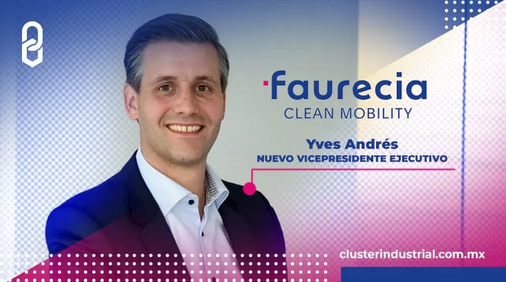 Yves Andrés nuevo vicepresidente ejecutivo de Faurecia Clean Mobility