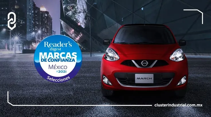 Nissan March es galardonado con el premio Auto Compacto de Mayor Confianza
