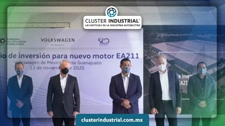 Volkswagen de México producirá nuevo motor EA211 en Guanajuato