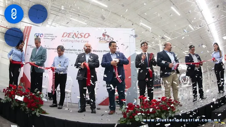 Denso inaugura la 3ª ampliación de su planta en Guanajuato Puerto Interior
