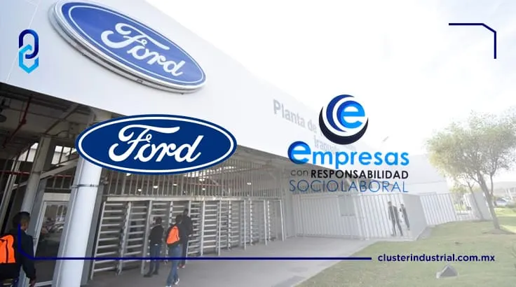 La planta de transmisiones de Ford es reconocida como Empresa con Responsabilidad Socio Laboral