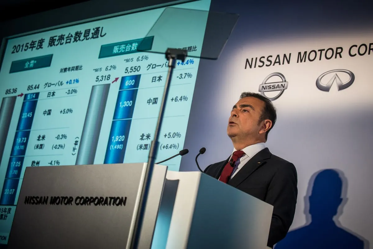Nissan reporta resultados financieros de la mitad de su año fiscal