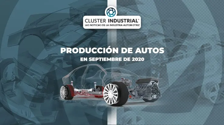Producción de autos en septiembre de 2020 cae 5.48 por ciento