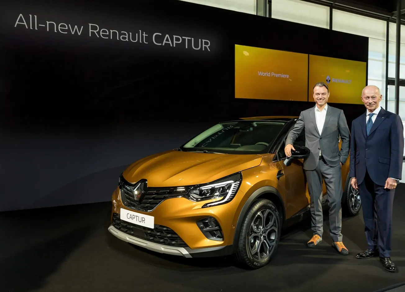 Renault presenta la nueva versión de la SUV Captur en Frankfurt