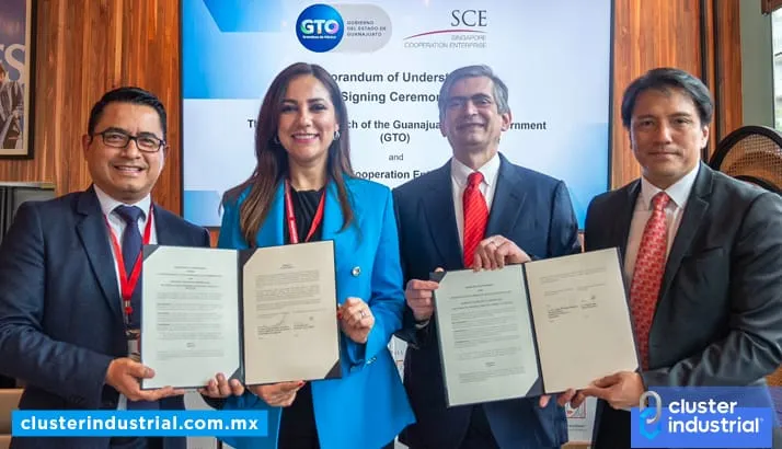 Formalizan colaboración Guanajuato y Singapur