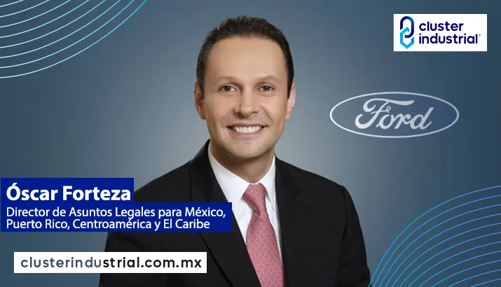 Ford nombra a Óscar Forteza como nuevo Director de Asuntos Legales