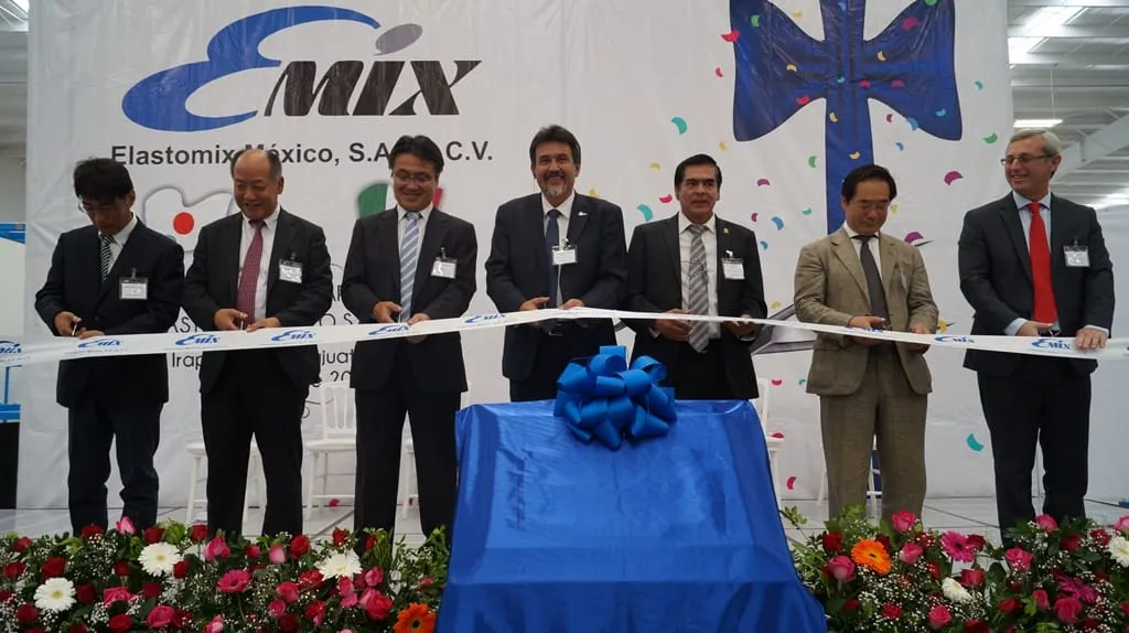 Llega a Guanajuato elastomix México para atender sector automotriz