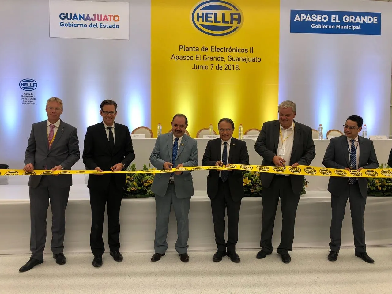 Hella inaugura su cuarta planta en Guanajuato