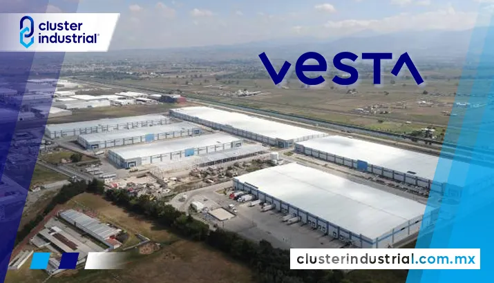Vesta reporta una ocupación del 100% en sus parques industriales en el norte de México