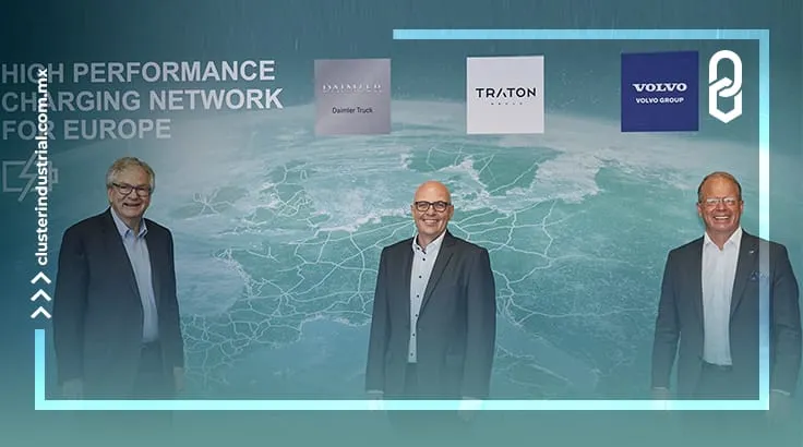Daimler, Traton y Volvo se unen para impulsar la electromovilidad en Europa
