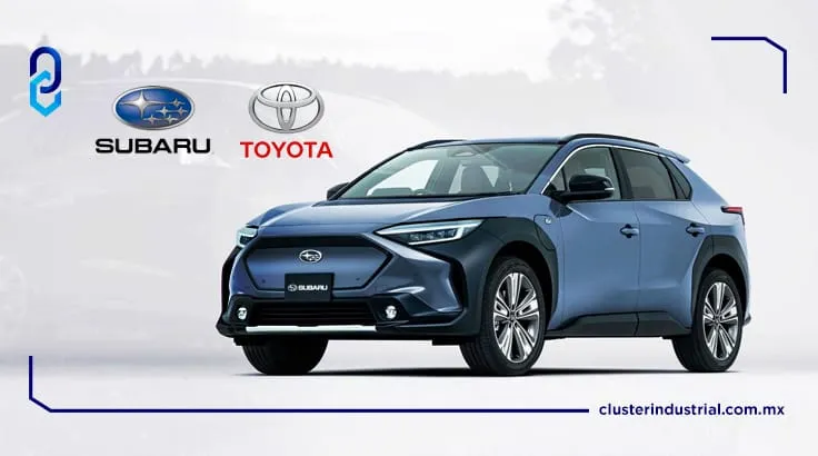 Subaru presenta su primer vehículo eléctrico desarrollado en conjunto con Toyota