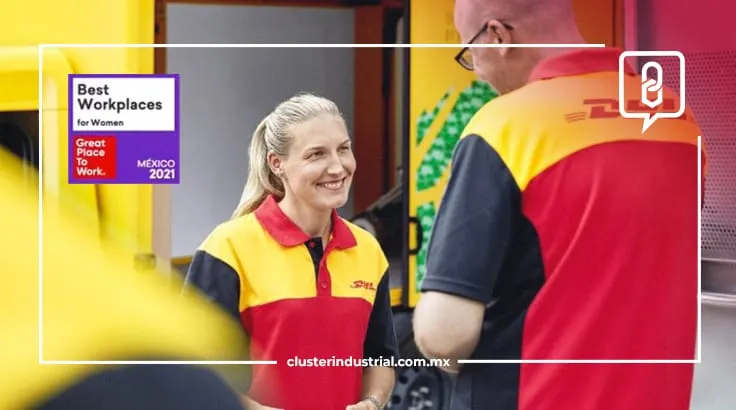 DHL Express es reconocido como el Mejor Lugar para Trabajar en México para Mujeres 2021